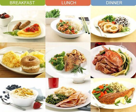 Dietinis maistas pusryčiams, pietums ir vakarienei sergant pankreatitu