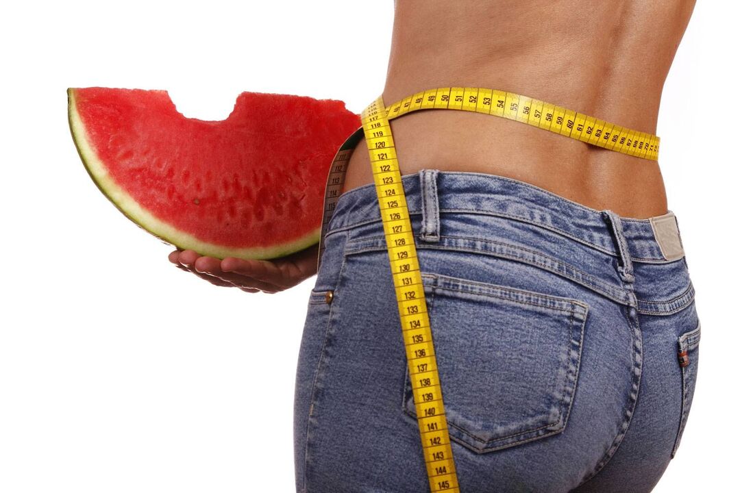 Numesti svorio laikantis arbūzų dietos